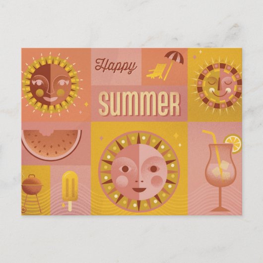 夏はがき ポストカード (正面)