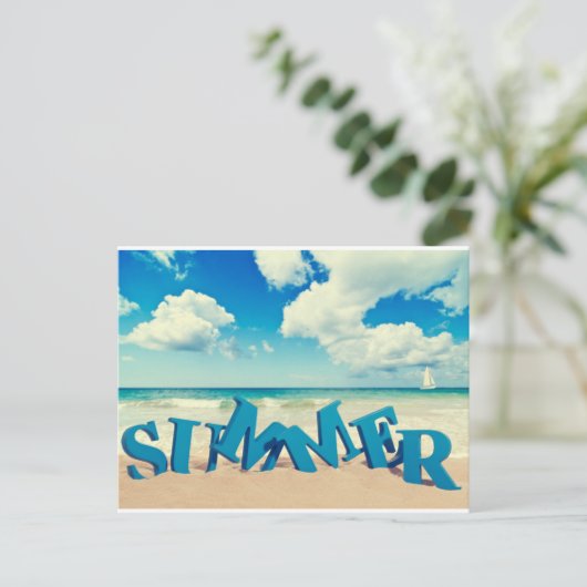 夏はがき ポストカード (スタンド正面)