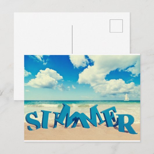 夏はがき ポストカード (正面/裏面)