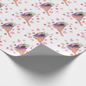 夏はこちら ラッピングペーパー (角)