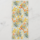 夏はっきりしたのフローラ結婚の メニュー (裏面)