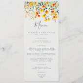 夏はっきりしたのフローラ結婚の メニュー (正面)