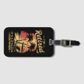 夏はどこでも5時だ退職した ラゲッジタグ (正面横)