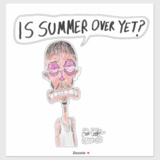 夏はもう終わり? - エリカ・クルックス・コミックス シール