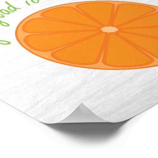 夏はオレンジ ポスター (角)