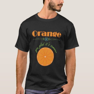 夏はオレンジ Tシャツ