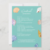 夏はバチェロレッテになった結婚した 招待状 (裏面)