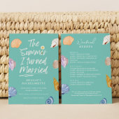 夏はバチェロレッテになった結婚した 招待状