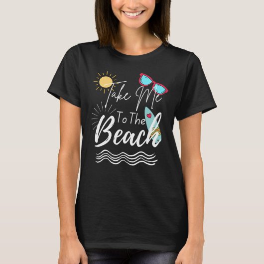 夏はビーチ Tシャツ (正面)