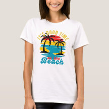 夏はビーチTシャツが楽しい