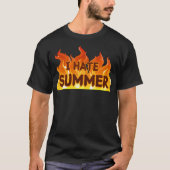 夏は嫌いだ Tシャツ (正面)