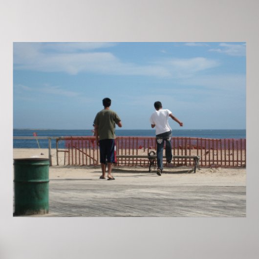 夏は学校が休み ポスター (正面)