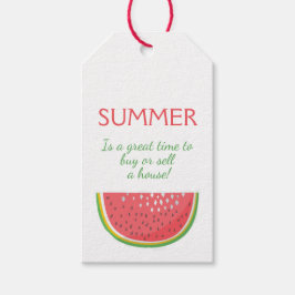夏は家を売る好機 ギフトタグ
