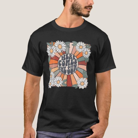 夏は来太陽Tシャツ Tシャツ (正面)