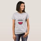 夏は私のシーズンスイカTシャツ Tシャツ (正面フル)