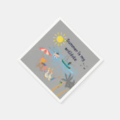 夏は私の解毒剤だ スタンダードカクテルナプキン (角)