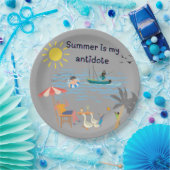 夏は私の解毒剤だ ペーパープレート (パーティー)