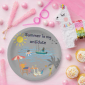 夏は私の解毒剤だ ペーパープレート (パーティー)