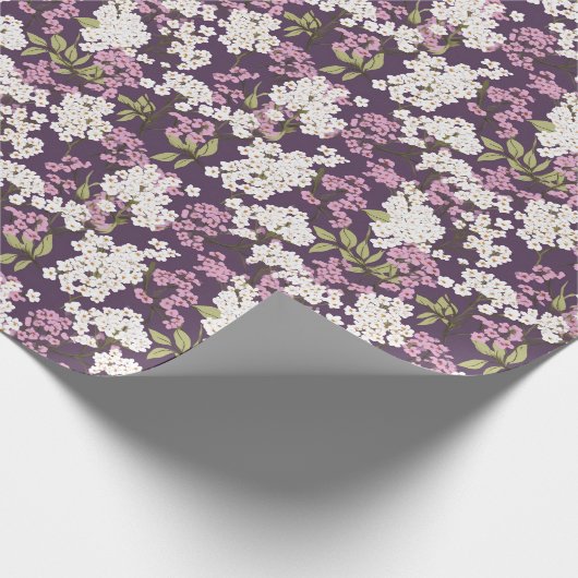 夏は紫 ラッピングペーパー (角)