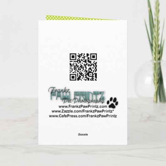 夏は誕生日のパーソナライズなフォトカードを着色します カード (裏面)