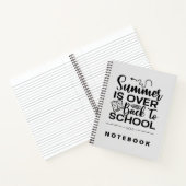 夏は過新学期 ノートブック (内部)