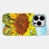 夏ひまはっきりしたわり水彩アートイエローブラウン Case-Mate iPhoneケース (裏面 (横))