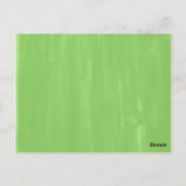 夏ひまわりサンフラワーありがとう披露宴カード ポストカード (裏面)