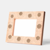 夏ひまわりハッピーファミリーデコレーション レーザー彫刻フレーム (左)