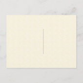 夏ひまわりブドウ園ウェディングRSVP インビテーションポストカード (裏面)