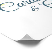 夏ひまわり卓上標識 ポスター (角)