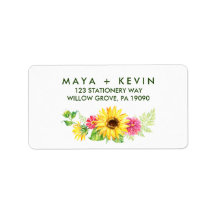 夏ひまわり結婚の花