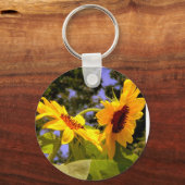 夏ひまわり2 キーホルダー (正面)