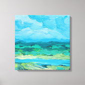 夏ぼやけ キャンバスプリント (正面)