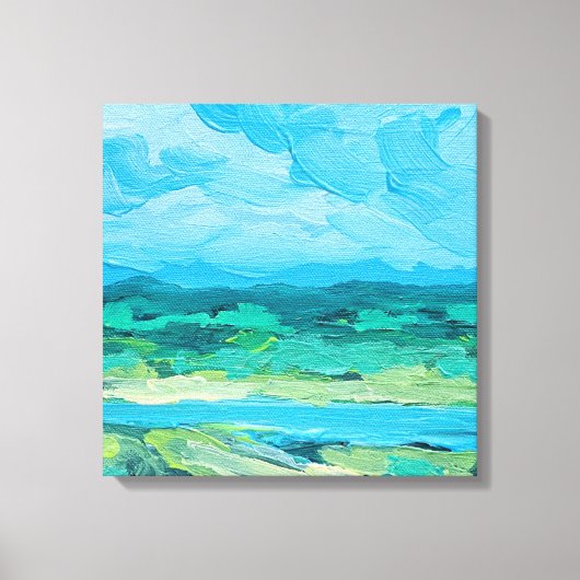 夏ぼやけ キャンバスプリント (正面)