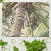 夏をテーマにしたトロピカルフルーツキッチンタオル キッチンタオル (折り畳み)