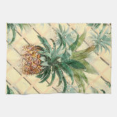 夏をテーマにしたパイナップル キッチンタオル (横)