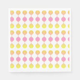 夏をテーマにした幾何学模様 スタンダードランチョンナプキン