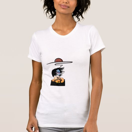 夏を待つ – StunninリラックスとTシャツ Tシャツ (正面)