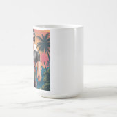 夏を楽しもう コーヒーマグカップ (中央)