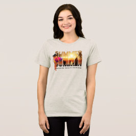 夏を楽しもう | 女性 トライブレンドTシャツ
