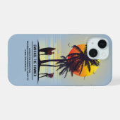 夏を楽しもう | iPhone 15ケース (裏面横)