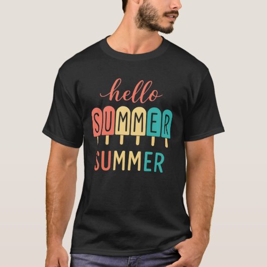 夏を迎えるTシャツ Tシャツ (正面)