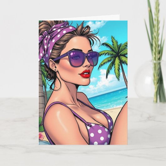 夏を過ごし素晴らしたい | ことわざhi カード (正面)