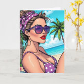 夏を過ごし素晴らしたい | ことわざhi カード (黄色い花)