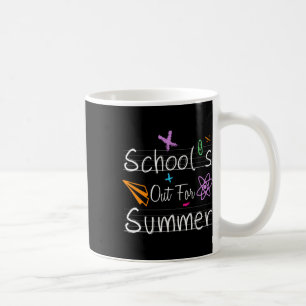 夏を過ごす幸せな最終日の学校教師S コーヒーマグカップ