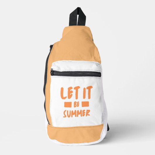 夏を過ごす スリングバッグ (正面)