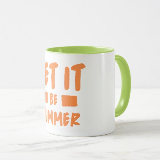 夏を過ごす マグカップ (正面右)