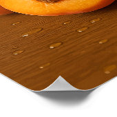 夏を飲む – 新鮮なアプリコットジュースのポスター ポスター (角)