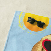 夏イエロー・ラブラドール・レトリーバービーチタオル ビーチタオル (インサイチュ)