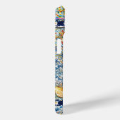 夏イタリアンフローラ青瓦シトラスモノグラム Case-Mate iPhoneケース (裏面 / 右)